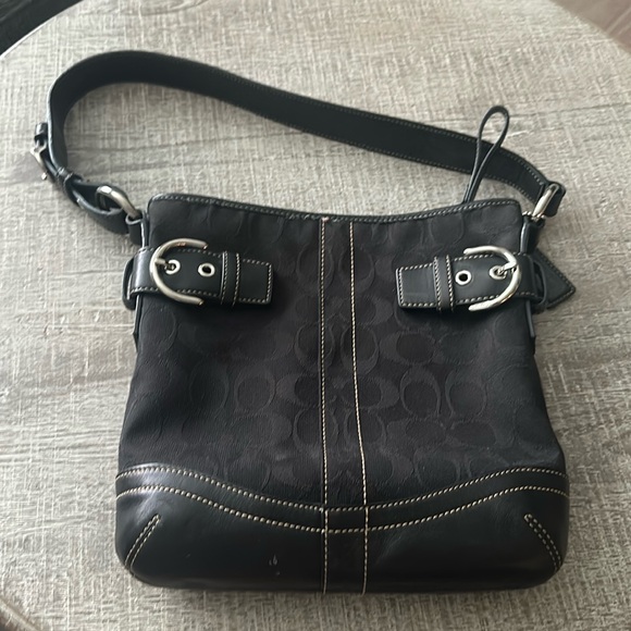 vintage coach hobo baguette bag - Picture 1 of 3